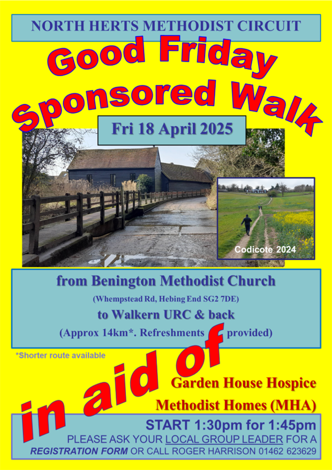 Good Friday walk poster